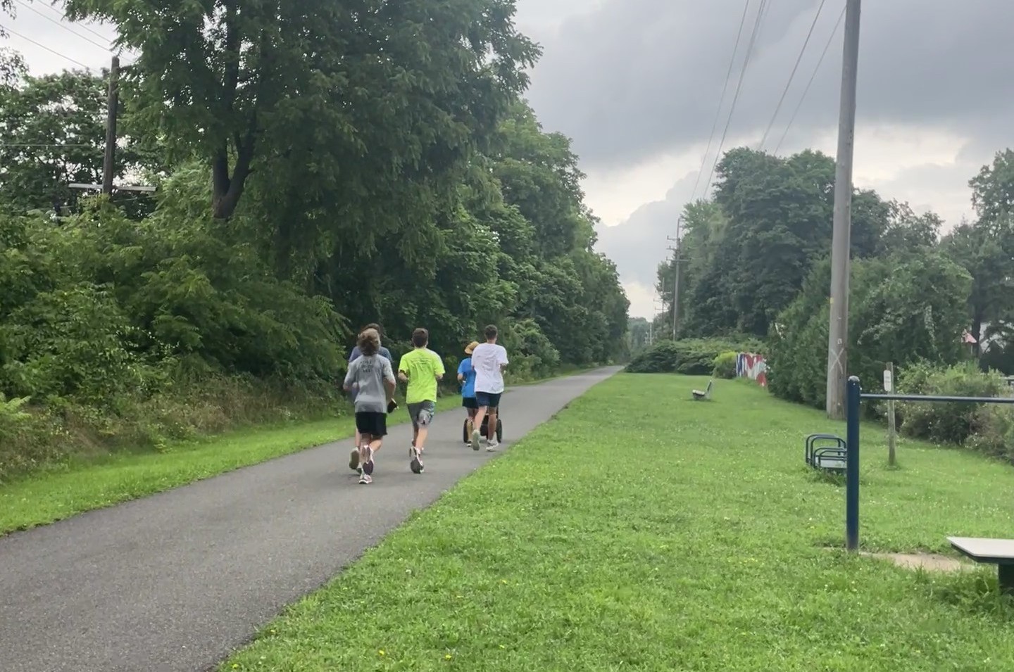 Bethlehem XC team, Albany County Rail Trail