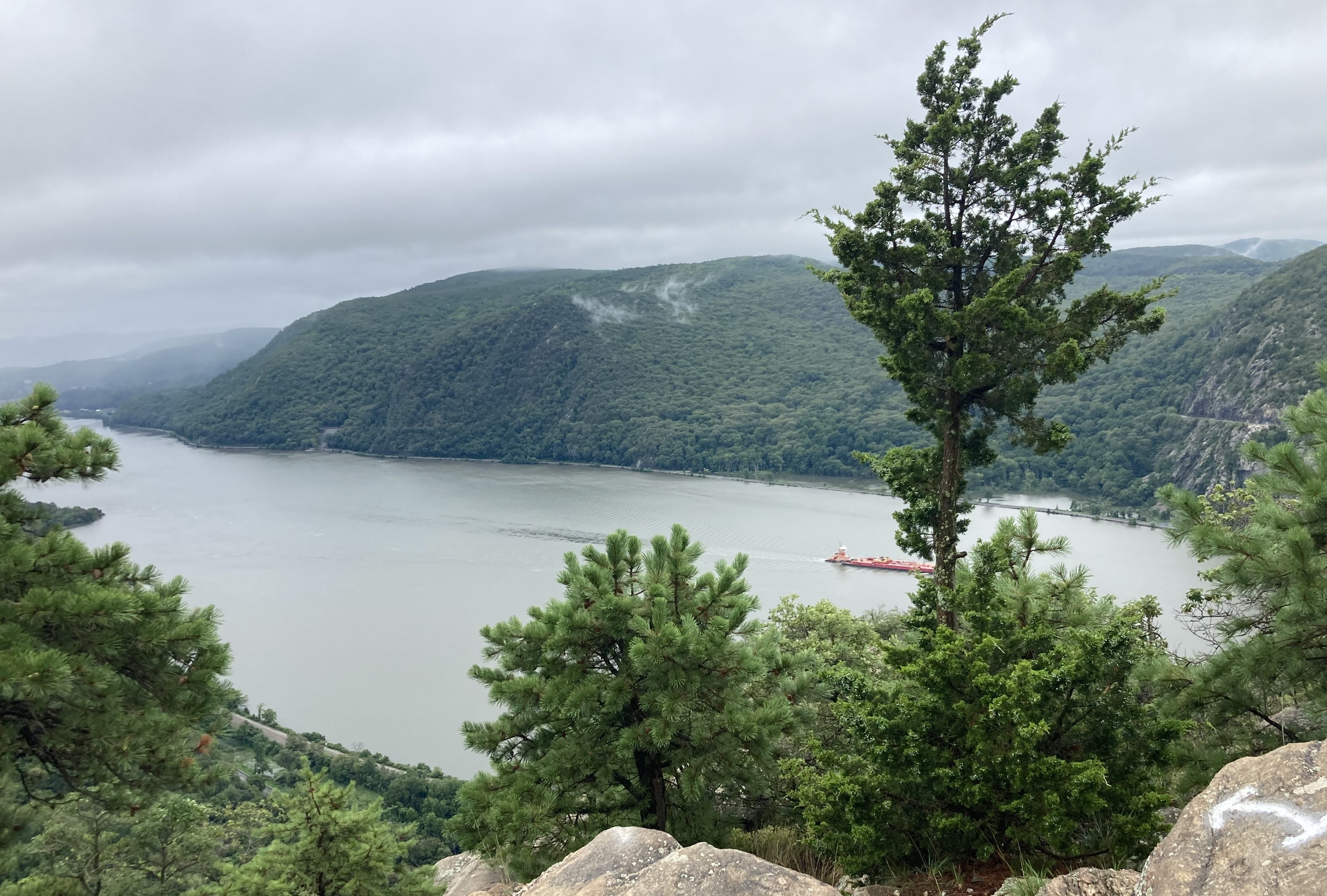 View of the Hudson from Breakneck Ridge
