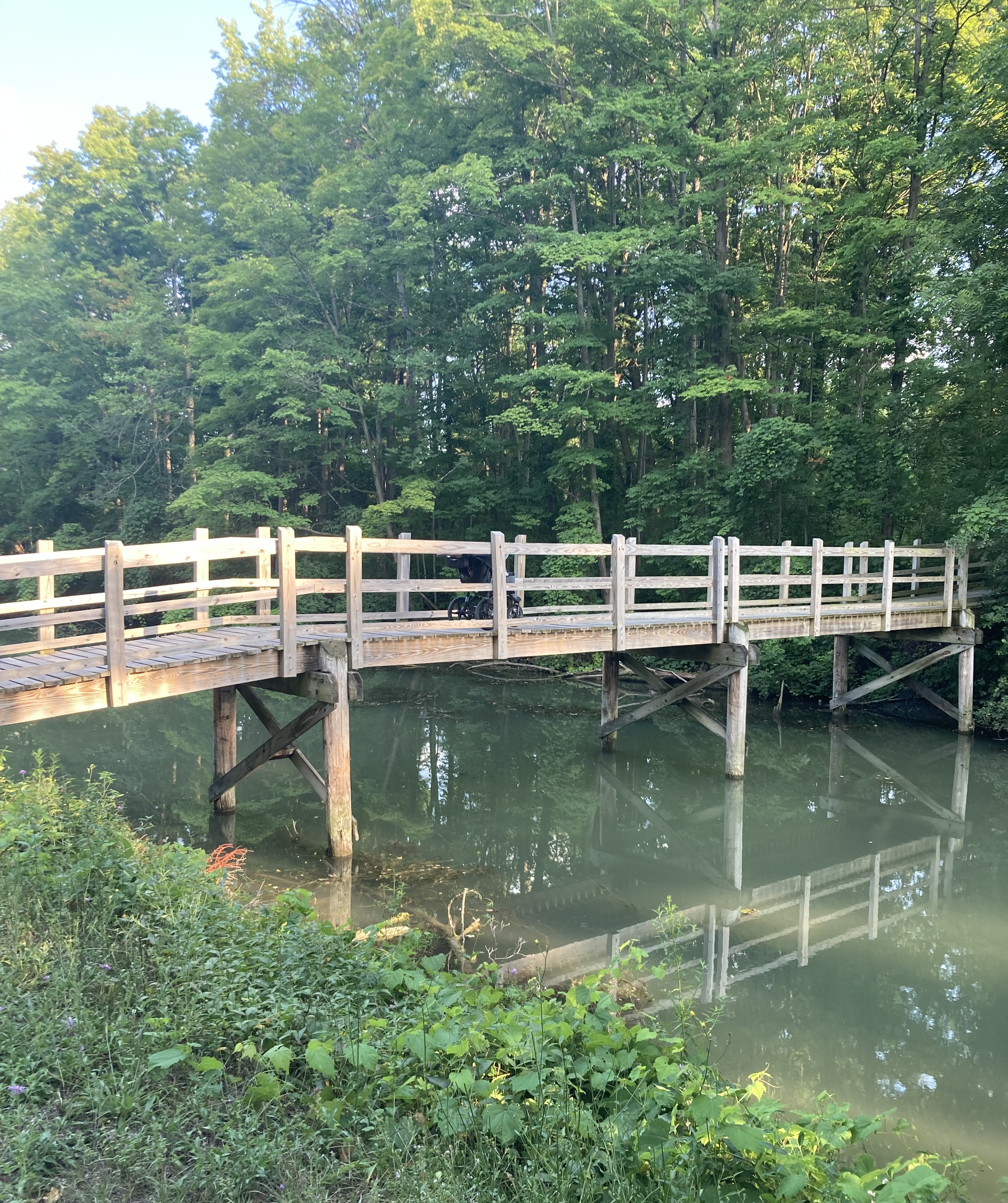 Bridge to Green Lakes
