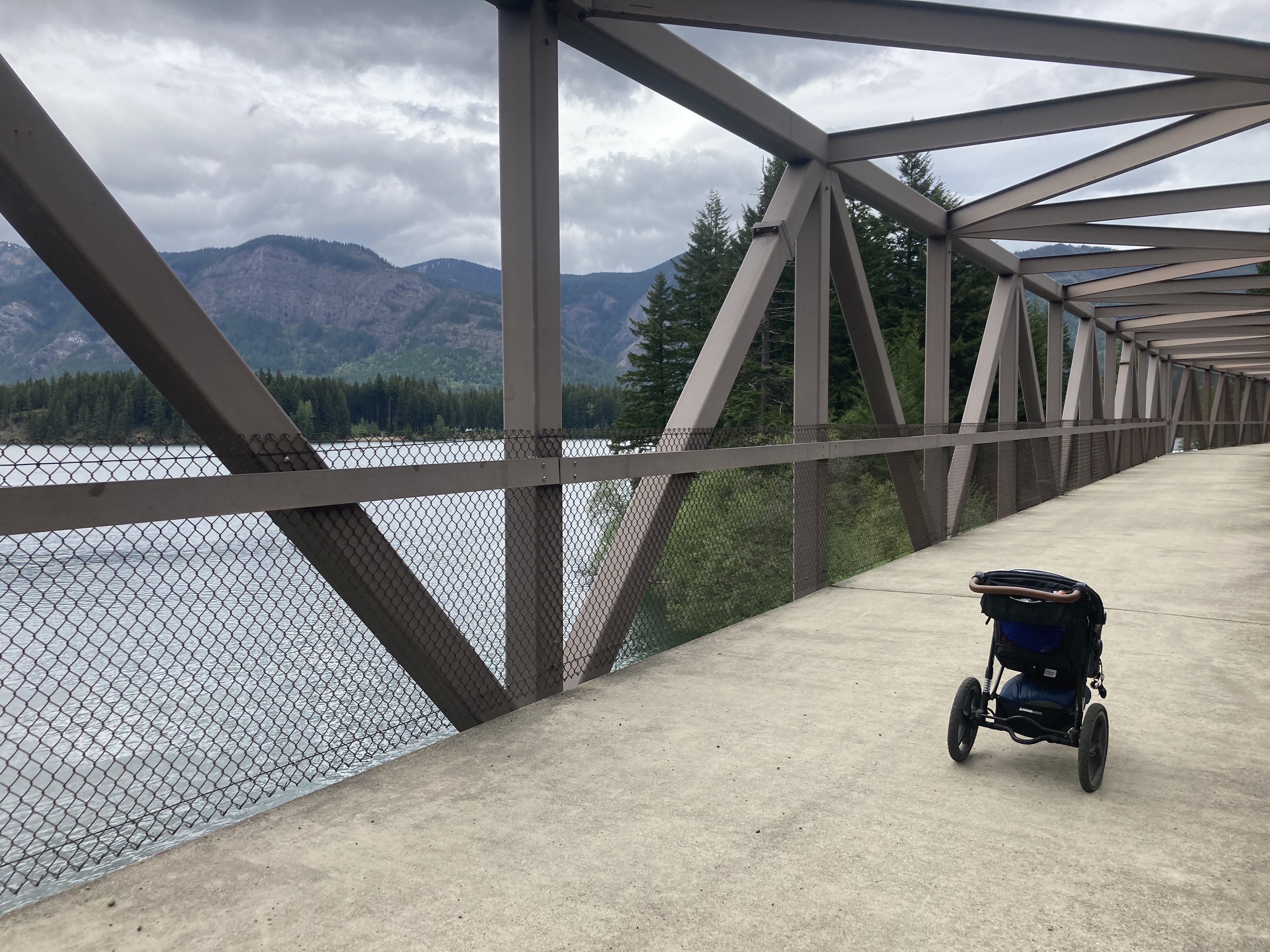 Bridge over Lake Easton