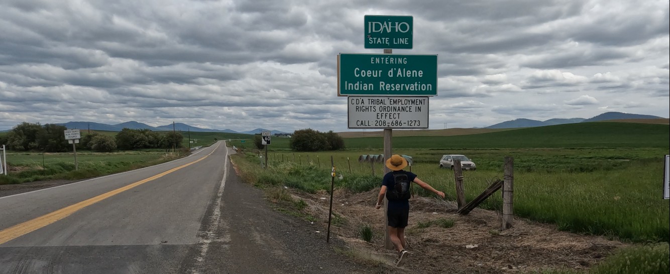 Idaho border, Willard (photo credit: Grace)