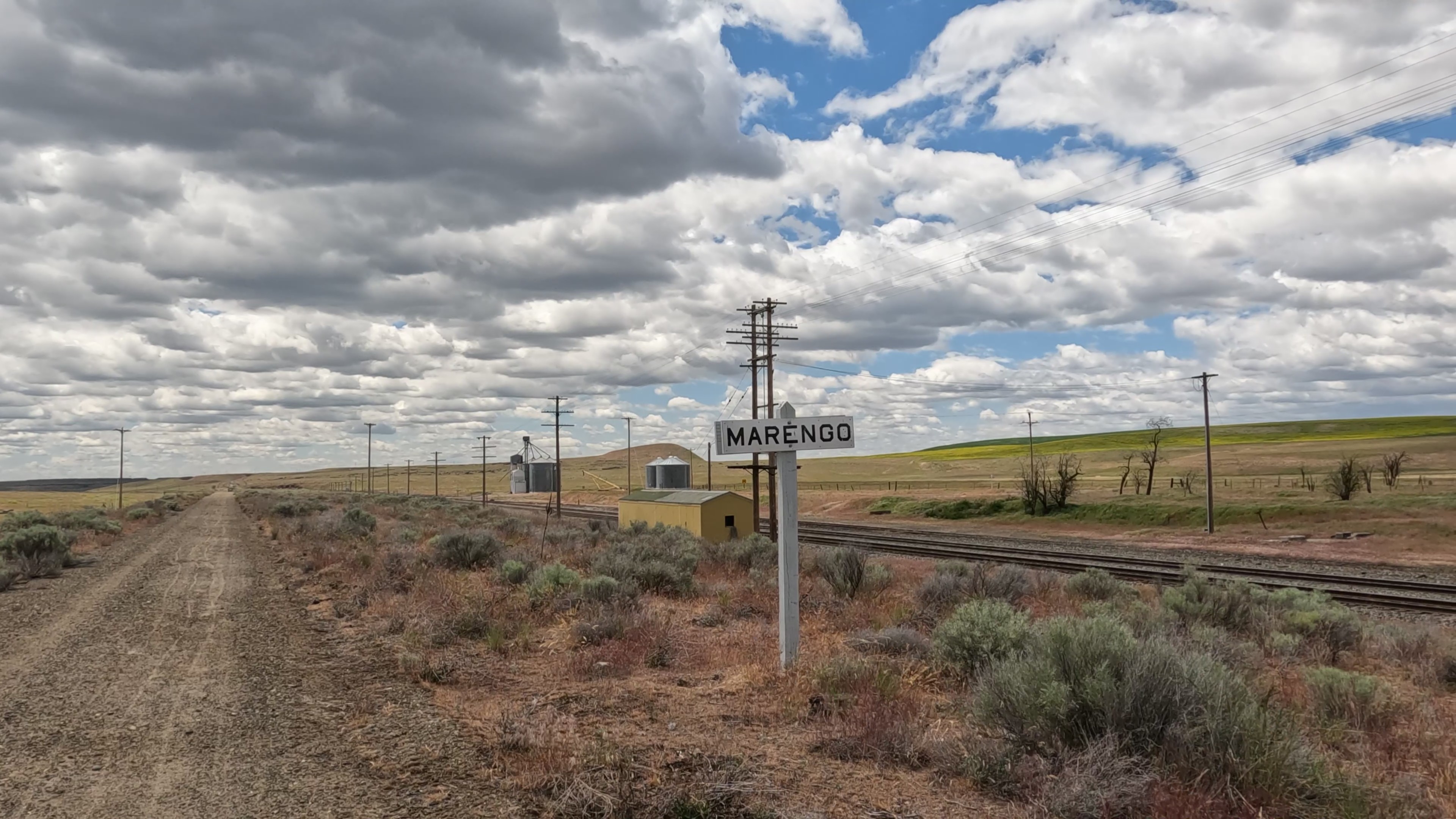 Marengo, a town that was planned in 1853 but never constructed